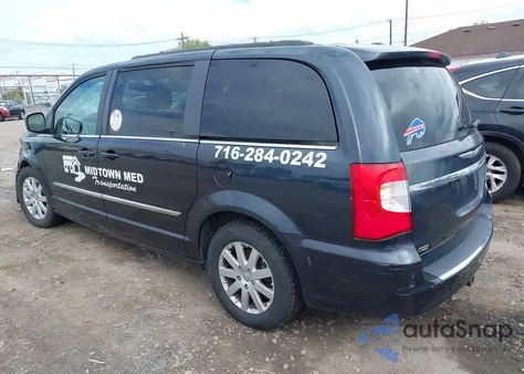 2014 Chrysler Town & Country Touring из США, поврежденный, VIN 2C4RC1BG3ER446400
